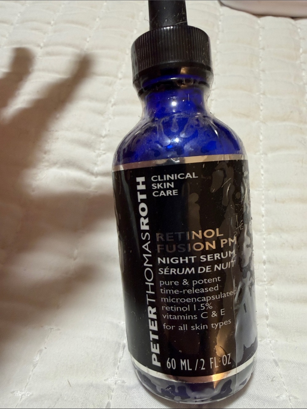 NEW Peter Thomas Roth Retinol Fusion PM Night Serum 2 oz / 60 mL Sealed